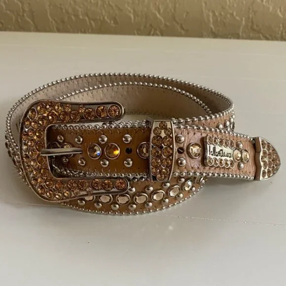 b.b simon | Accessories | Bb Simon Brown Swavorski Crystal  display picture 2